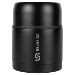 Термос для еды Relaxika 500, черный заказать онлайн со своим дизайном в РПК КБ с доставкой и скидками