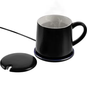 Кружка с подогревом и беспроводной зарядкой dualBase ver. 2.0 Matt, черная заказать онлайн со своим дизайном в РПК КБ с доставкой и скидками