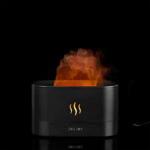 Увлажнитель-ароматизатор с имитацией пламени Fuego ver.2, черный заказать онлайн со своим дизайном в РПК КБ с доставкой и скидками