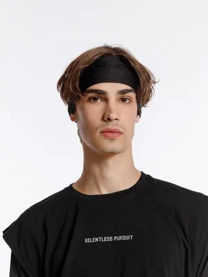 Повязка на голову Flixel, черная заказать онлайн со своим дизайном в РПК КБ с доставкой и скидками