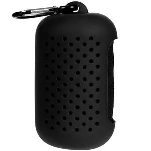 Охлаждающее полотенце Narvik в силиконовом чехле, черное заказать онлайн со своим дизайном в РПК КБ с доставкой и скидками