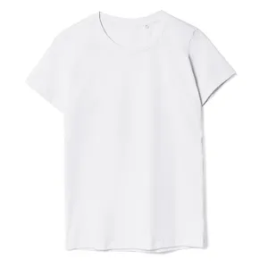 Футболка женская T-bolka Lady, белая (белоснежная) заказать онлайн со своим дизайном в РПК КБ с доставкой и скидками