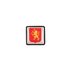 Шильдик на резинку с наклейкой «Красноярск», черный заказать онлайн со своим дизайном в РПК КБ с доставкой и скидками