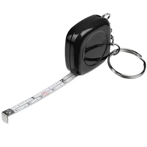 Брелок с рулеткой Metric, черный заказать онлайн со своим дизайном в РПК КБ с доставкой и скидками