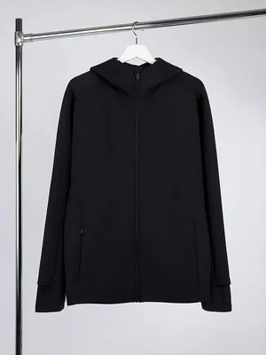 Куртка с капюшоном унисекс Begi, черная заказать онлайн со своим дизайном в РПК КБ с доставкой и скидками