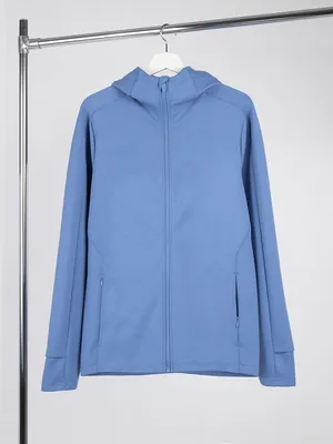 Куртка с капюшоном унисекс Begi, синяя заказать онлайн со своим дизайном в РПК КБ с доставкой и скидками