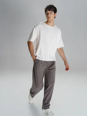 Футболка оверсайз унисекс Vozduh, молочно-белая заказать онлайн со своим дизайном в РПК КБ с доставкой и скидками