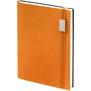 Ежедневник Vivian Metal, недатированный, оранжевый заказать онлайн со своим дизайном в РПК КБ с доставкой и скидками