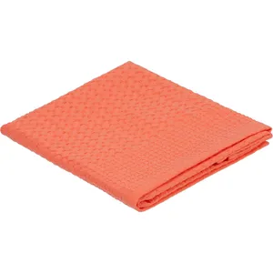 Полотенце вафельное «Деметра», малое, оранжевое (грейпфрут) заказать онлайн со своим дизайном в РПК КБ с доставкой и скидками