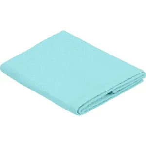 Полотенце вафельное «Деметра», малое, голубое (голубая мята) заказать онлайн со своим дизайном в РПК КБ с доставкой и скидками