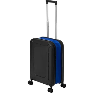 Чемодан Platta, черный с синим заказать онлайн со своим дизайном в РПК КБ с доставкой и скидками