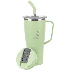 Термостакан Kasumigaoka, зеленый заказать онлайн со своим дизайном в РПК КБ с доставкой и скидками