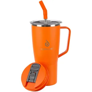 Термостакан Kasumigaoka, оранжевый заказать онлайн со своим дизайном в РПК КБ с доставкой и скидками