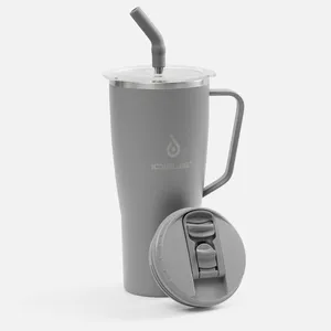 Термостакан Kasumigaoka, серый заказать онлайн со своим дизайном в РПК КБ с доставкой и скидками