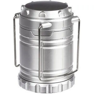 Кемпинговый фонарь Lindau, серебристый заказать онлайн со своим дизайном в РПК КБ с доставкой и скидками