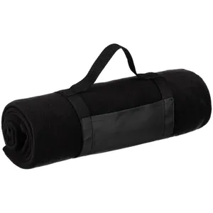 Дорожный плед Voyager 2, черный заказать онлайн со своим дизайном в РПК КБ с доставкой и скидками