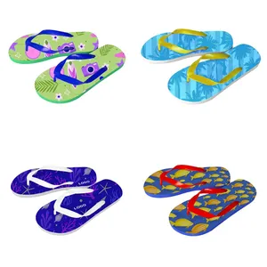 Пляжные тапки Flip-flop на заказ, доставка ж/д заказать онлайн со своим дизайном в РПК КБ с доставкой и скидками