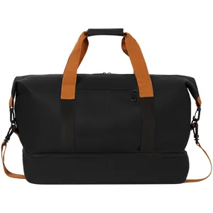 Сумка дорожная Incluso, черная заказать онлайн со своим дизайном в РПК КБ с доставкой и скидками