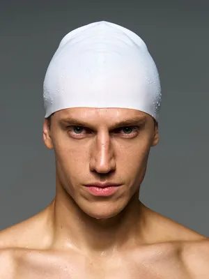 Шапочка для плавания Aquasana, белая заказать онлайн со своим дизайном в РПК КБ с доставкой и скидками