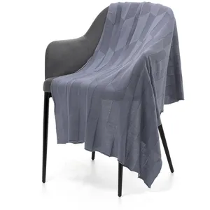 Плед Rombus, серый (стальной) заказать онлайн со своим дизайном в РПК КБ с доставкой и скидками