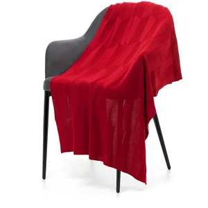 Плед Rombus, красный заказать онлайн со своим дизайном в РПК КБ с доставкой и скидками