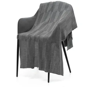 Плед Rombus, серый меланж заказать онлайн со своим дизайном в РПК КБ с доставкой и скидками