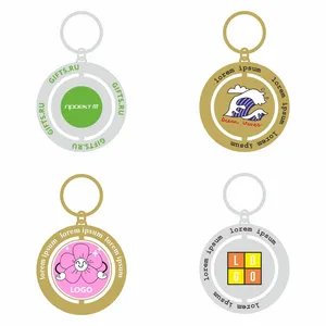 Брелок с поворотным элементом Spin на заказ, доставка авиа заказать онлайн со своим дизайном в РПК КБ с доставкой и скидками