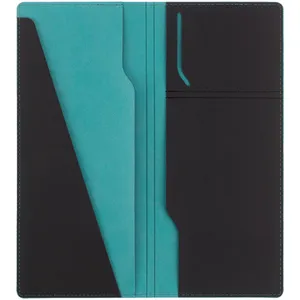 Дорожный органайзер Multimo, черный с бирюзовым заказать онлайн со своим дизайном в РПК КБ с доставкой и скидками