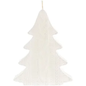Свеча Kniteam, елка, белая заказать онлайн со своим дизайном в РПК КБ с доставкой и скидками