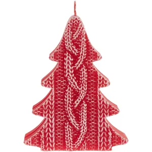 Свеча Kniteam, елка, красная заказать онлайн со своим дизайном в РПК КБ с доставкой и скидками
