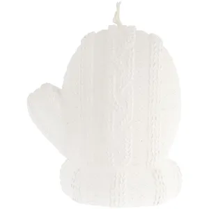 Свеча Kniteam, варежка, белая заказать онлайн со своим дизайном в РПК КБ с доставкой и скидками