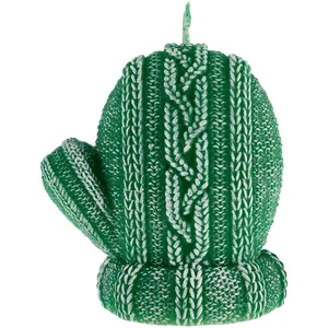 Свеча Kniteam, варежка, зеленая заказать онлайн со своим дизайном в РПК КБ с доставкой и скидками