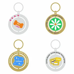 Брелок с поворотным элементом Spin на заказ, доставка ж/д заказать онлайн со своим дизайном в РПК КБ с доставкой и скидками