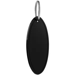 Брелок «Овал», черный заказать онлайн со своим дизайном в РПК КБ с доставкой и скидками