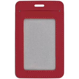 Чехол для пропуска Shall Simple, красный заказать онлайн со своим дизайном в РПК КБ с доставкой и скидками
