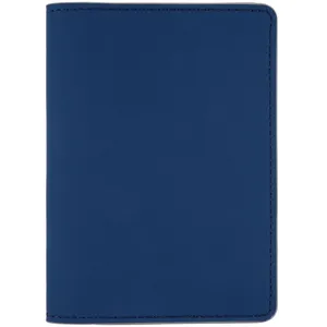 Обложка для паспорта Shall Simple, синий заказать онлайн со своим дизайном в РПК КБ с доставкой и скидками