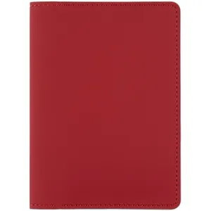 Обложка для паспорта Shall Simple, красный заказать онлайн со своим дизайном в РПК КБ с доставкой и скидками