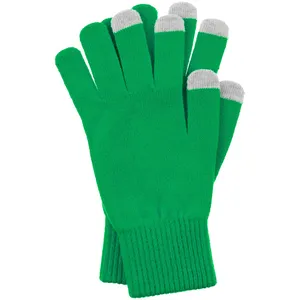 Перчатки сенсорные Urban Flow, зеленые заказать онлайн со своим дизайном в РПК КБ с доставкой и скидками