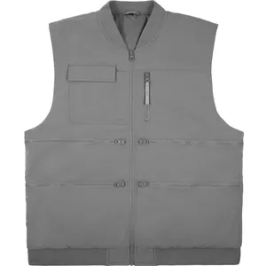 Жилет Hard Work, серый заказать онлайн со своим дизайном в РПК КБ с доставкой и скидками