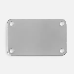 Шильдик металлический Furo, серый металлик заказать онлайн со своим дизайном в РПК КБ с доставкой и скидками