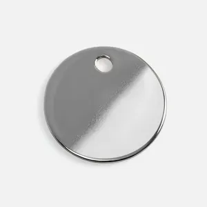 Шильдик металлический Alfa Sirkel, серебристый глянцевый заказать онлайн со своим дизайном в РПК КБ с доставкой и скидками