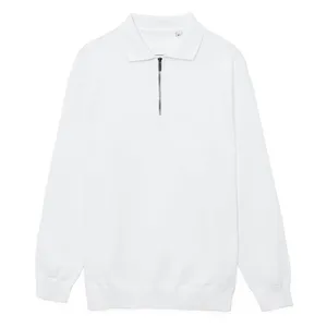 Заказать Рубашка поло мужская с длинным рукавом Terrazzo, белая, размер L/XL с доставкой и скидками