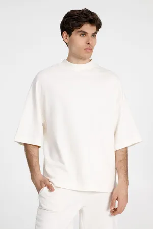 Футболка оверсайз унисекс T9, молочно-белая заказать онлайн со своим дизайном в РПК КБ с доставкой и скидками