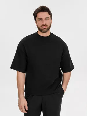 Футболка оверсайз Big Boss, черная заказать онлайн со своим дизайном в РПК КБ с доставкой и скидками