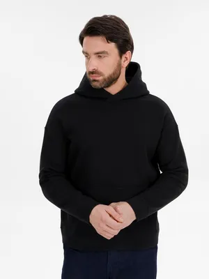 Худи оверсайз унисекс Snuggie, черное заказать онлайн со своим дизайном в РПК КБ с доставкой и скидками