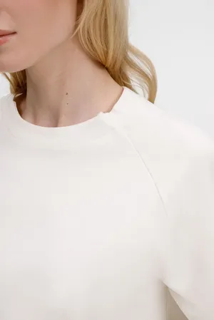 Футболка оверсайз унисекс Avenu, молочно-белая заказать онлайн со своим дизайном в РПК КБ с доставкой и скидками