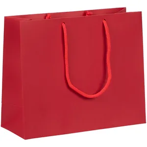 Пакет бумажный Ample Plus S, красный заказать онлайн со своим дизайном в РПК КБ с доставкой и скидками