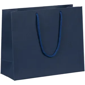 Пакет бумажный Ample Plus S, синий заказать онлайн со своим дизайном в РПК КБ с доставкой и скидками