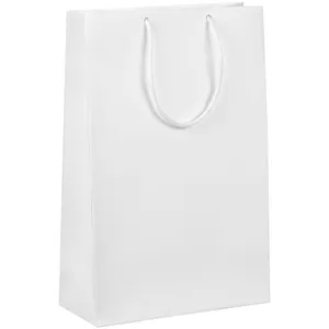 Пакет бумажный с ламинацией Lami L, белый заказать онлайн со своим дизайном в РПК КБ с доставкой и скидками