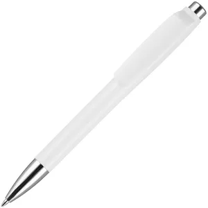 Ручка шариковая Klippa, белая заказать онлайн со своим дизайном в РПК КБ с доставкой и скидками